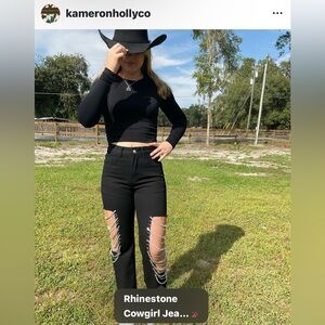 Rhinestone Cowgirl Jeans